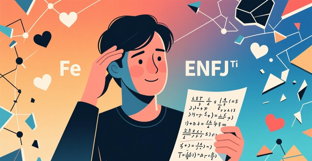 enfj infj八维 ENFJ与INFJ八维核心区别解析：Fe与Ni谁主导你的人格？