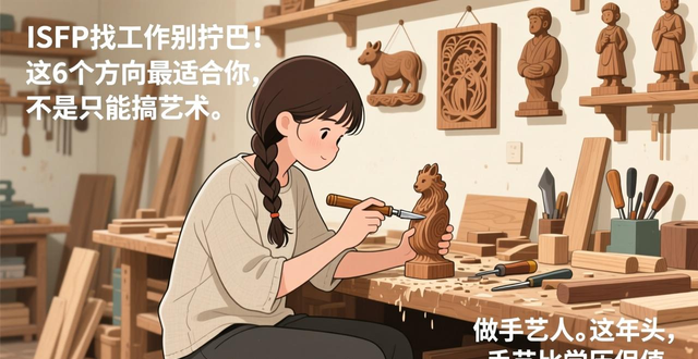 ISFP找工作别拧巴！这6个方向最适合你，不是只能搞艺术