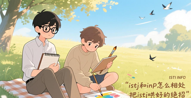 istj和infp怎么相处 把istj哄好的绝招
