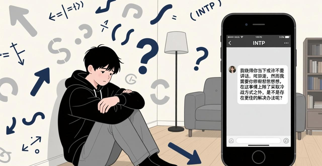 INTP冷暴力？别误会，他们只是进入逻辑黑洞的机器人