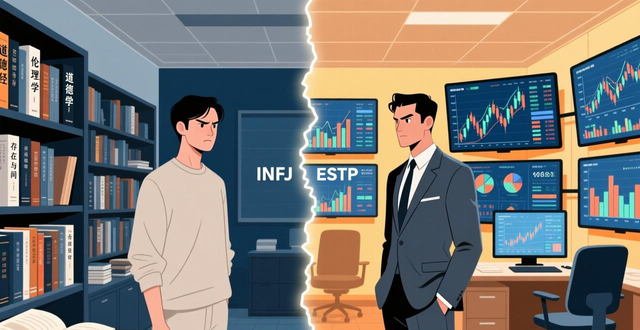 INFJ和ESTP的吸引力法则：一动一静为何互相着迷？