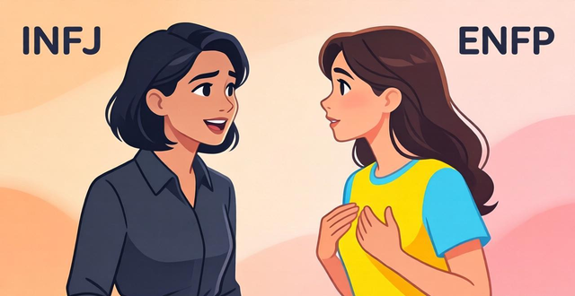 infj和enfp适合在一起吗？揭秘官配是灵魂伴侣还是冤家