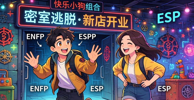 enfp与esfp的搭配 ENFP和ESFP搭配指南 快乐小狗组合怎么处