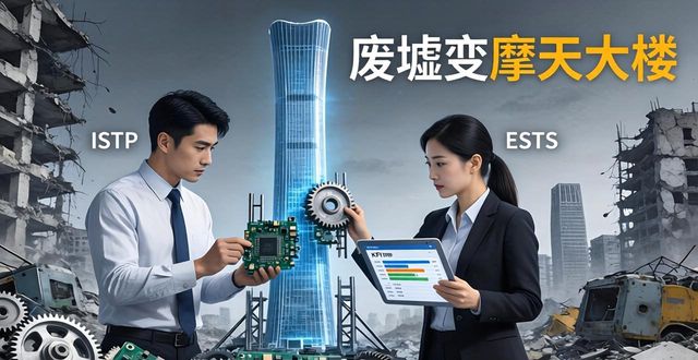 ISTP和ESTJ为什么叫废墟组 这对反差CP其实是天生绝配