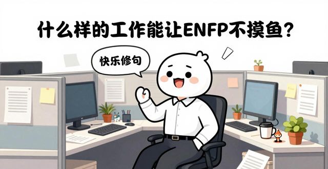 ENFP型人格分析图 快乐修勾的快乐烦恼全拆解