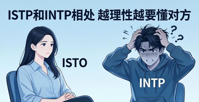ISTP和INTP相处 越理性越要懂对方