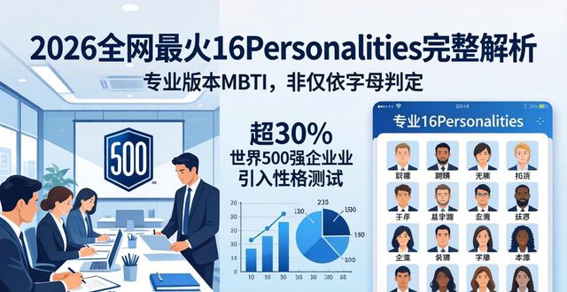 测出你的MBTI人格性格！2026全网最火16personalities完整解析