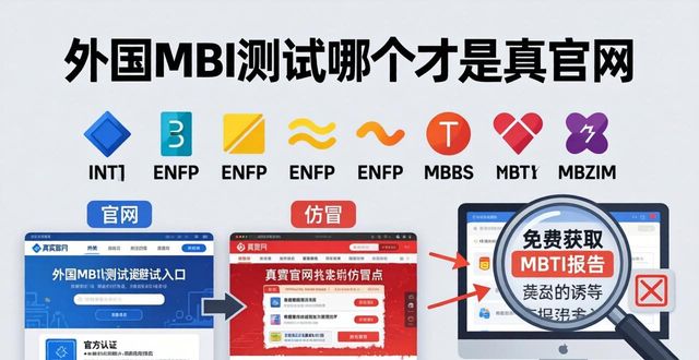 外国MBTI测试哪个才是真官网 全网最全避坑指南