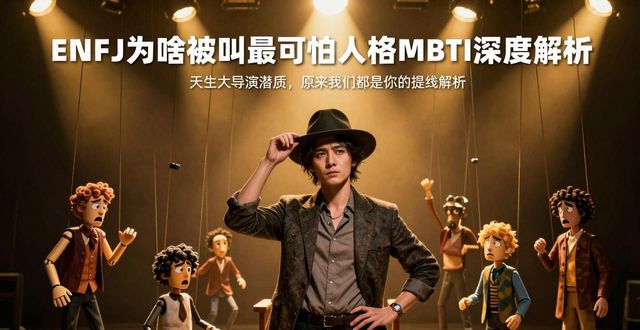 ENFJ为啥被叫最可怕人格MBTI深度解析