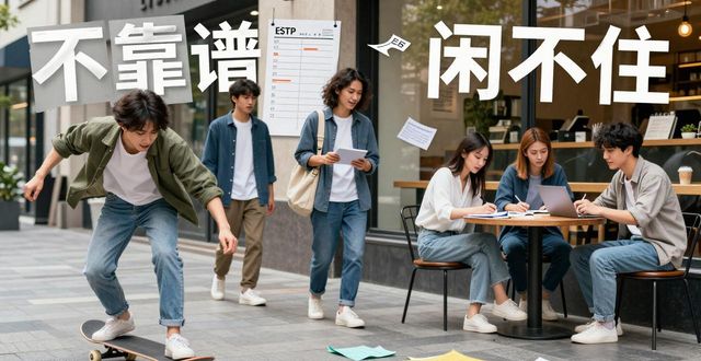 ESTP MBTI形象到底有多野？这群人根本闲不住