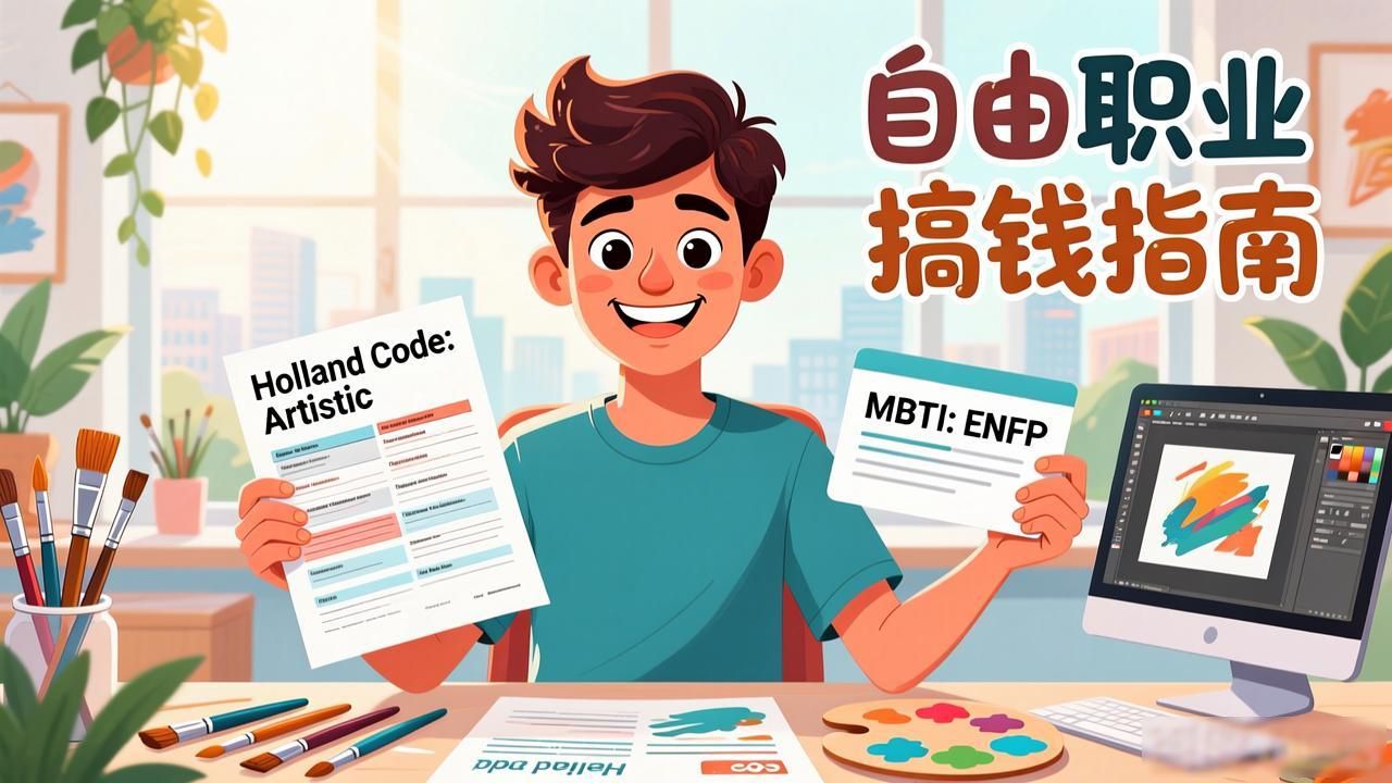 如何用霍兰德职业兴趣测试+MBTI找到你真正爱干的工作