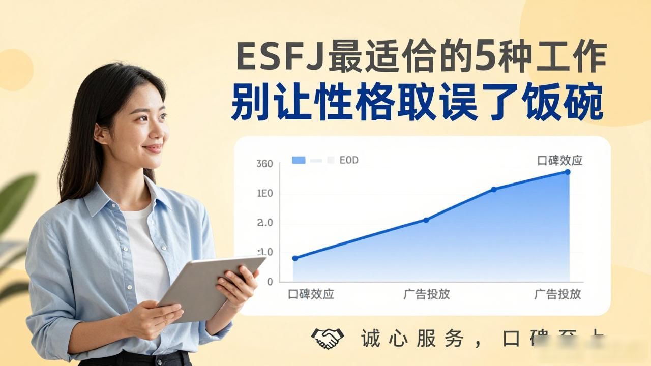 ESFJ最适合的5种工作 别让性格耽误了饭碗