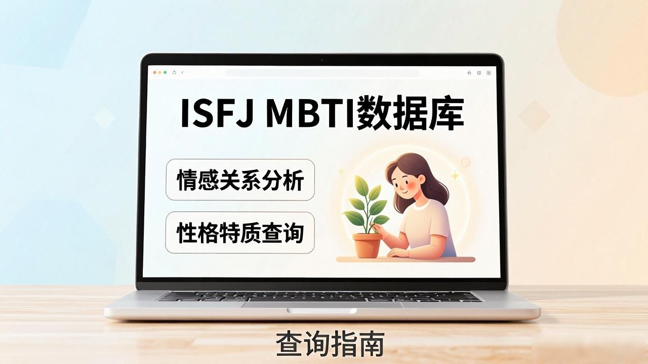 isfj mbti database ISFJ MBTI数据库到底查什么？守护者们别慌，这有你要的答案