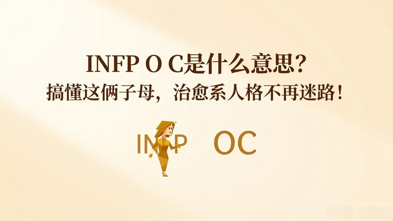 INFP O C是什么意思？搞懂这俩字母，治愈系人格不再迷路！