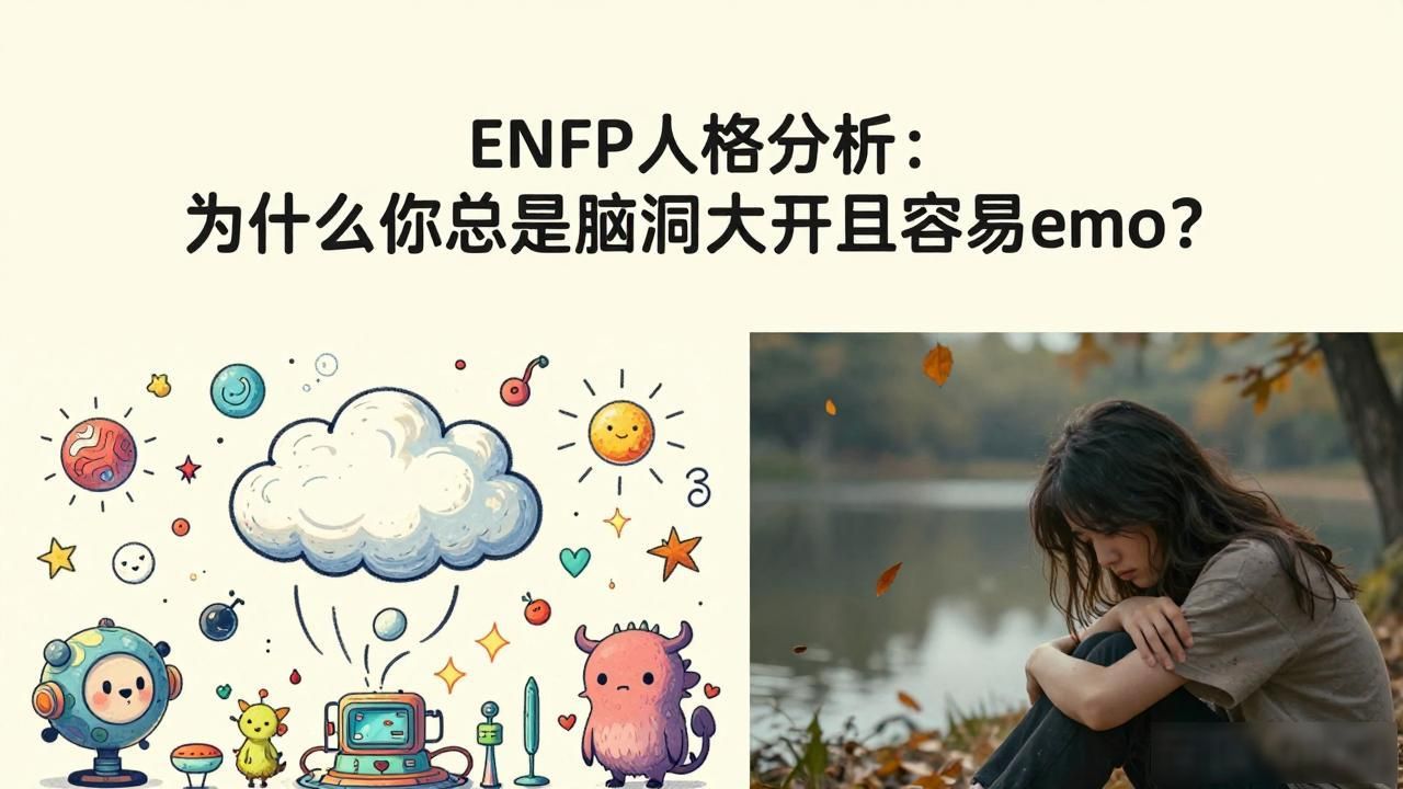 ENFP人格分析：为什么你总是脑洞大开且容易emo？