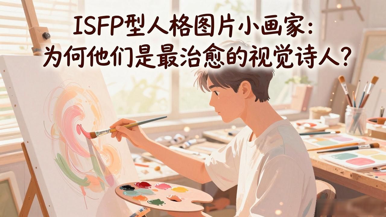 ISFP型人格图片小画家：为何他们是最治愈的视觉诗人？
