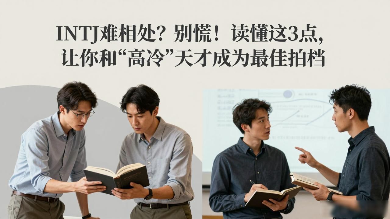 INTJ难相处？别慌！读懂这3点，让你和“高冷”天才成为最佳拍档