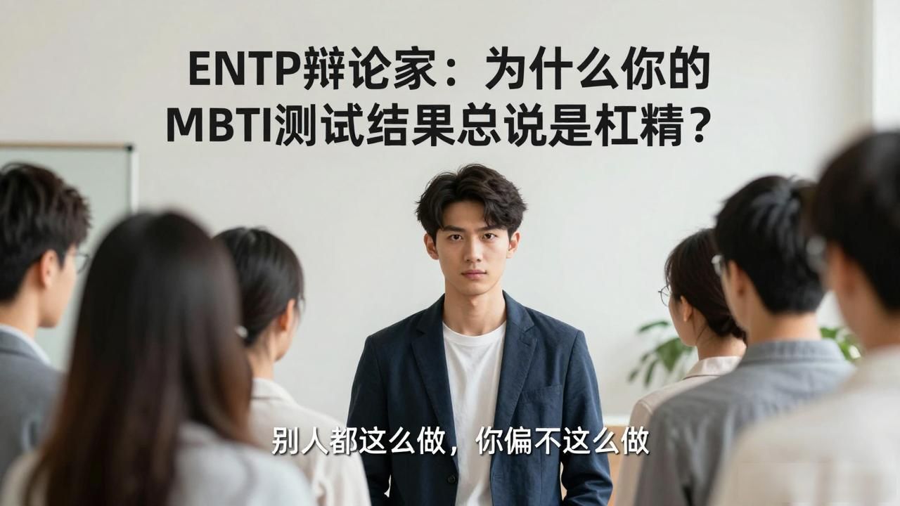 ENTP辩论家：为什么你的MBTI测试结果总说你是杠精？